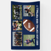 Banderoles Nom fait sur commande d'école d'équipe de collage (Vertical)