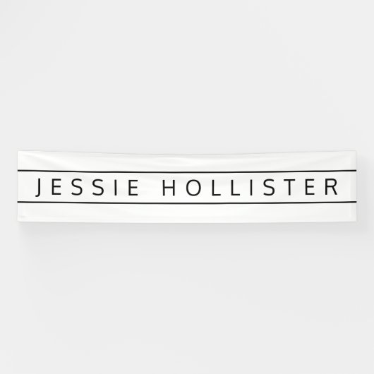 Banderoles Nom professionnel (Horizontal)