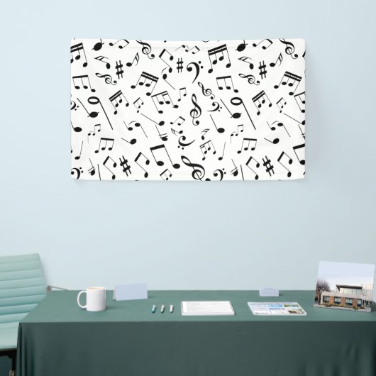 Banderoles Notes musicales 3 (Salon professionnel)