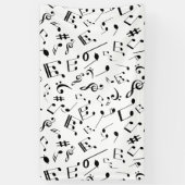 Banderoles Notes musicales 3 (Vertical)