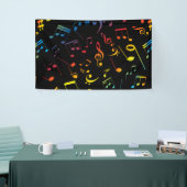 Banderoles Notes musicales 5 (Salon professionnel)