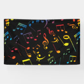 Banderoles Notes musicales 5 (Horizontal)