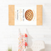 Banderoles Notre Cutie Pie 1ère fête d'anniversaire (En situation)