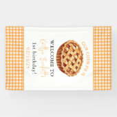 Banderoles Notre Cutie Pie 1ère fête d'anniversaire (Horizontal)