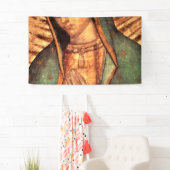 Banderoles Notre Dame de la Guadalupe (En situation)