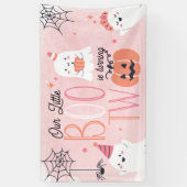 Banderoles Notre Petit Boo A Deux Anniversaires (Vertical)