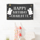 Banderoles Notre Petit Boo fête ses deux ans (En situation)