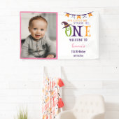 Banderoles Notre Petit Boo Turner Un, Halloween 1Er Anniversa (En situation)