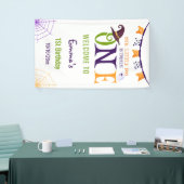 Banderoles Notre Petit Boo Turner Un, Halloween 1Er Anniversa (Salon professionnel)