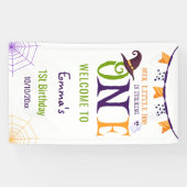 Banderoles Notre Petit Boo Turner Un, Halloween 1Er Anniversa (Horizontal)