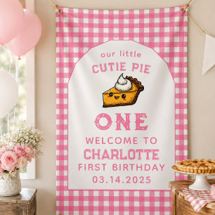 Banderoles Notre petite gâterie Jour de Pi 1er Anniversaire