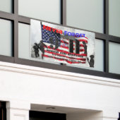 Banderoles N'oubliez jamais le 11 septembre (Bâtiment extérieur)