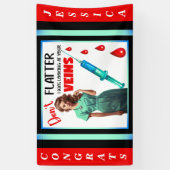 Banderoles Nourriture Nostalgique mignonne_ Ne vous faites pa (Vertical)