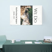 Banderoles Nous faisons la commande de nom de compagnie de ma (Salon professionnel)