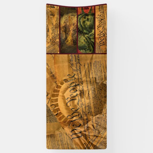 Banderoles Nous, Le Peuple (Vertical)