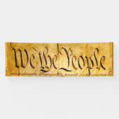 Banderoles Nous le peuple - Constitution (Horizontal)