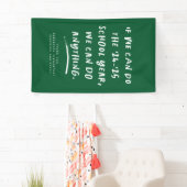 Banderoles Nous pouvons faire n'importe quoi 2025 professeur (En situation)