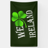 Banderoles Nous Shamrock Irlande (h) bnrcnt (Vertical)