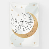 Banderoles Nous sommes au-dessus de la Lune (Verticale)