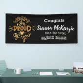 Banderoles Nous sommes tellement fiers de vous (Salon professionnel)