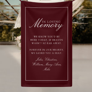 Banderoles "Nous Vous Avons Gardé Une Place" Mariage Bordeaux