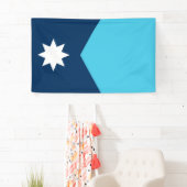 Banderoles Nouveau drapeau de l'État du Minnesota (En situation)