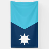 Banderoles Nouveau drapeau de l'État du Minnesota (Vertical)