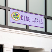 Banderoles Nouvelle-Orléans Mardi Gras King Cakes (Bâtiment extérieur)