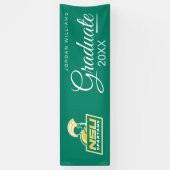 Banderoles NSU Spartans Diplômé (Vertical)