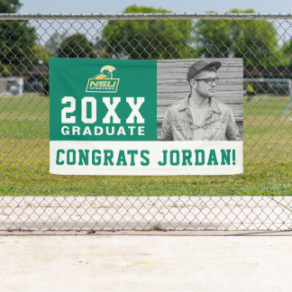 Banderoles NSU Spartans Diplômé