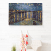 Banderoles Nuit étoilée sur le Rhône par Vincent Van Gogh (Insitu)