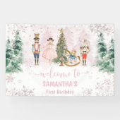 Banderoles Nutcracker Anniversaire Sugar Plum Party (Horizontal)