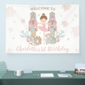 Banderoles Nutcracker Hiver Onederland 1er anniversaire Conte (Salon professionnel)