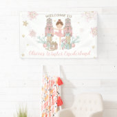 Banderoles Nutcracker Hiver Onederland 1er anniversaire Conte (En situation)