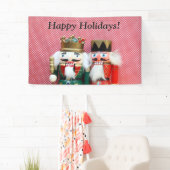 Banderoles Nutcrackers avec pois (En situation)