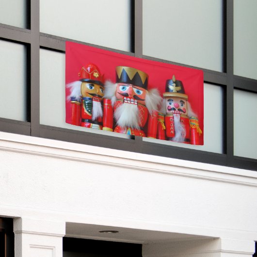 Banderoles Nutcrackers en uniformes rouges (Bâtiment extérieur)