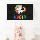 Banderoles Nydia Unicorn (En situation)