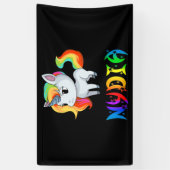 Banderoles Nydia Unicorn (Vertical)
