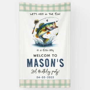 Banderoles O-Fish-Ally Deux pêcheurs 2e anniversaire