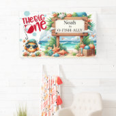 Banderoles O-Fish-Ally Le Gros Anniversaire De La Pêche (En situation)