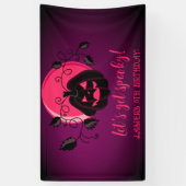 Banderoles Obtenons une Halloween Éffrayante n'importe quel â (Vertical)