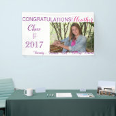 Banderoles Obtention du diplôme (Salon professionnel)