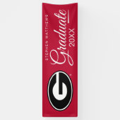 Banderoles Obtention du diplôme de l'Université de Géorgie | (Vertical)