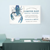 Banderoles Ocean Blue Lobster Bake Party (Salon professionnel)