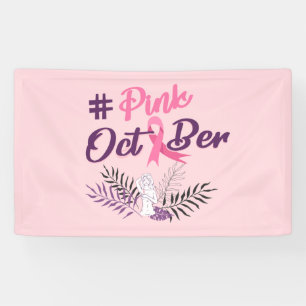 Banderoles Octobre rose