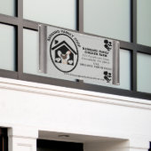 Banderoles Oeufs frais biologiques de ferme rustique Poulet G (Bâtiment extérieur)