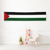 Banderoles officiellement le drapeau de l'État de Palestine (En situation)