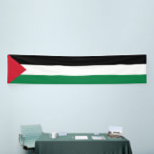 Banderoles officiellement le drapeau de l'État de Palestine (Salon professionnel)