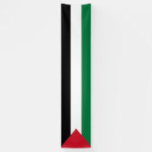 Banderoles officiellement le drapeau de l'État de Palestine (Vertical)