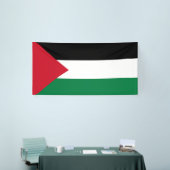 Banderoles officiellement le drapeau de l'État de Palestine (Salon professionnel)